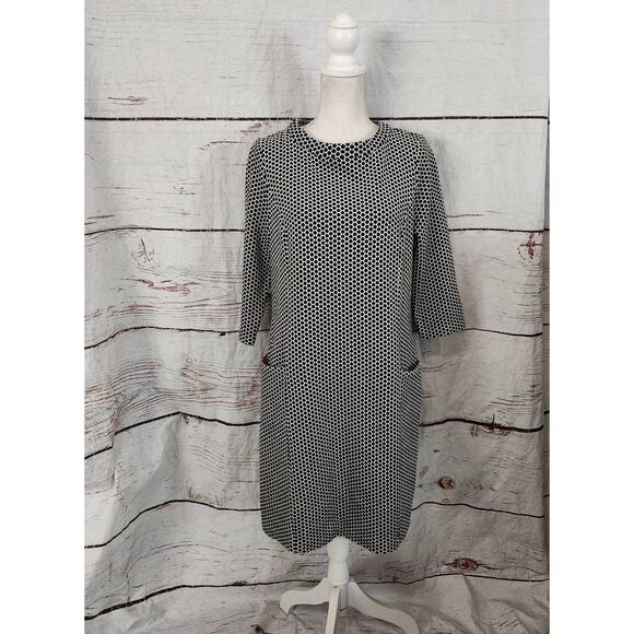 Boden Sarah Jacquard Shift Dress Size 12 - Picture 2 of 8